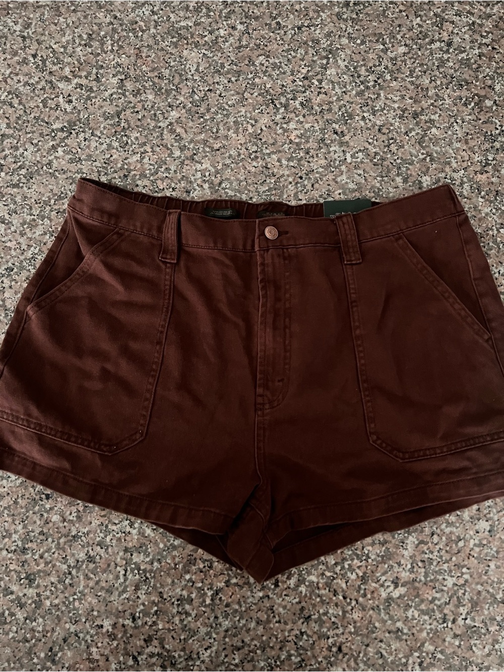 wild fable Dark Brown Utility Shorts